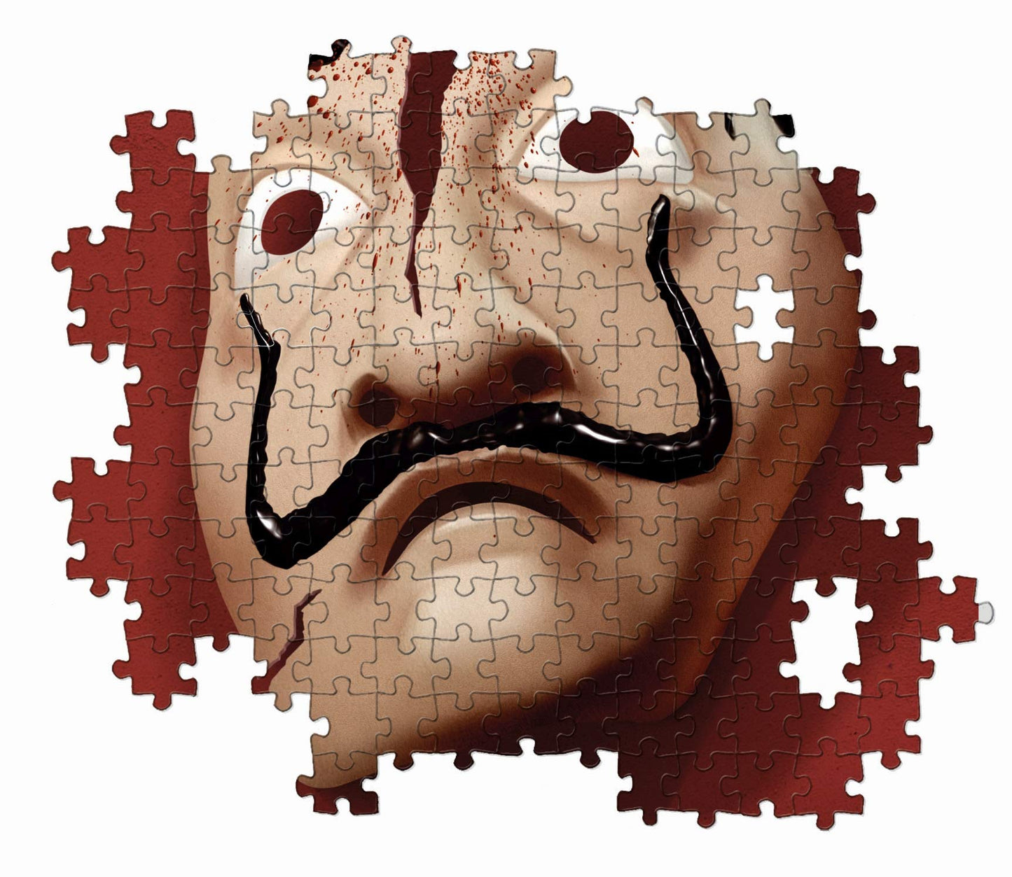 Clementoni - 39533 - Puzzle La Casa De Papel/Money Heist - 1000 Pieces - Made In Italy - Jigsaw Puzzles For Adult - Jigsaw Puzzles Netflix