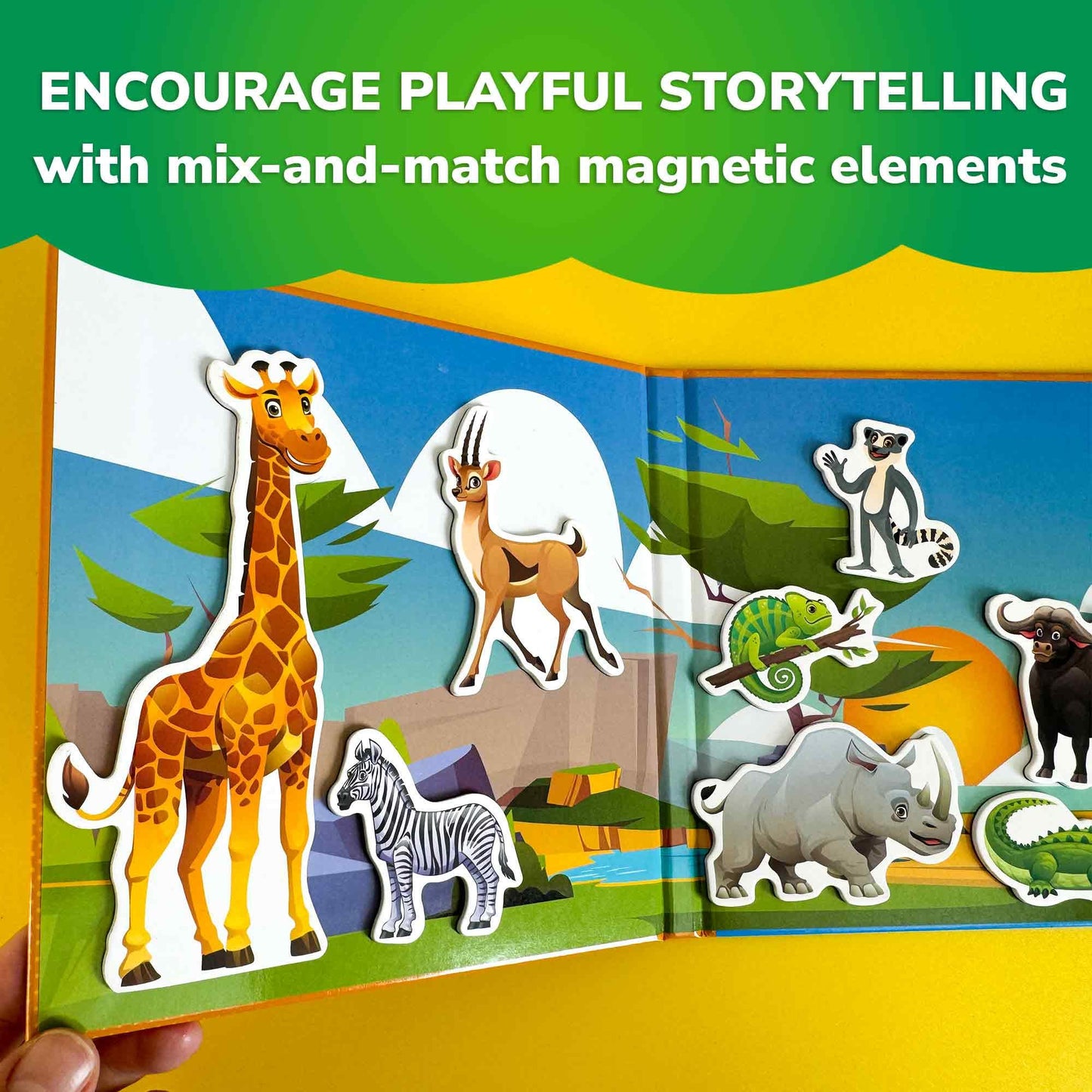 Quokka Travel Magnetic Puzzles For Toddlers 1-3 - 20+Pcs Fun Travel Game Toy For Kids Ages 3-5 - Strong Magnets For Car Activiti