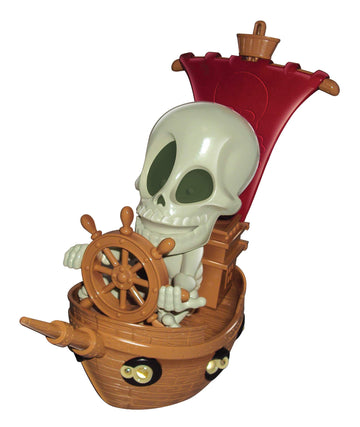 Goliath Johnny The Skull Pirate's Cove Game, Multi Color, 4.92"W x 7.5"L x 10.5"H, Model 108706, Blast The Ghosts