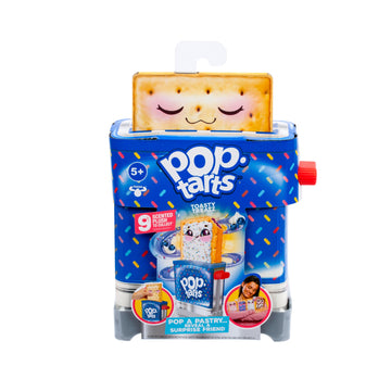 Cookeez Makery Pop-Tarts Toasty Treatz Toaster With Scented Plush, Make A Soft & Squishy Surprise Pop-Tart Plush Friend, Pop In