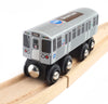 Muni Pals Munipals Chicago Transit Authority Wooden Railway Brown Line-Child Safe And Tested Wood Toy Train