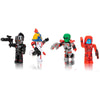 Roblox Action Collection Star Commandos Four Figure Pack - Medium Plastic Toys with Exclusive Virtual Item