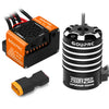 Gouprc Bl3655 3900Kv Brushless Motor Shaft 3.175Mm Diameter With Upgrade Gen-2 60A Brushless Esc Electric Speed Controller Combo