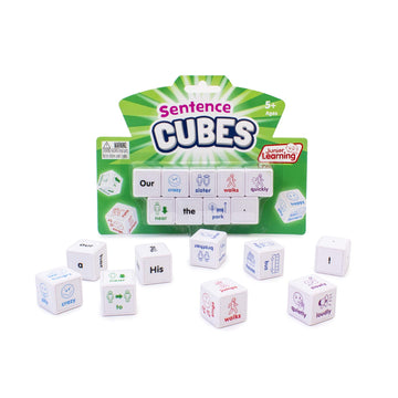 Junior Learning Jl644 Sentences Cubes, Multicolor