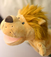 LOMTRATS Animal Hand Puppets for Kids,Toddler Includes Wolf Tiger Lion Monkey So on Movable Open Mouths, Perfect for Storytellin