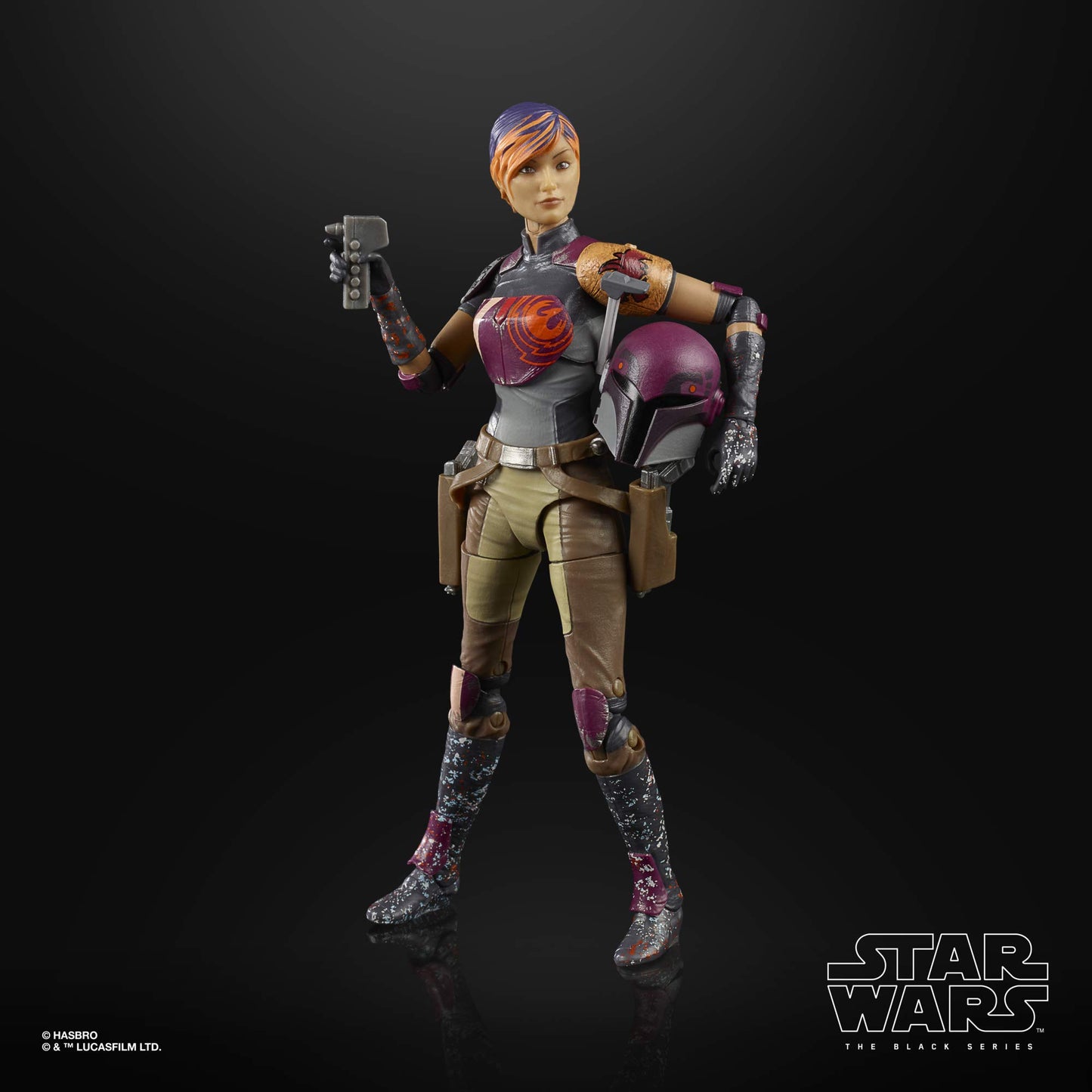 Star Wars The Black Series Sabine Wren Toy 6-Inch-Scale Rebels Collectible Action Figure, Toys For Kids Ages 4 And Up
