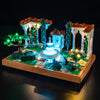Briksmax Light Kit For Lego-10359 Fountain Garden Building Kit, Creative Diy Led Lighting Accessories, Decorative Model Kit (Not
