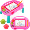 Alotjoy Toys For 1-2 Year Old Girls,Magnetic Drawing Board,Toys For Girls Age 2 3,Erasable Doodle Board For Kids,Learning Toys F