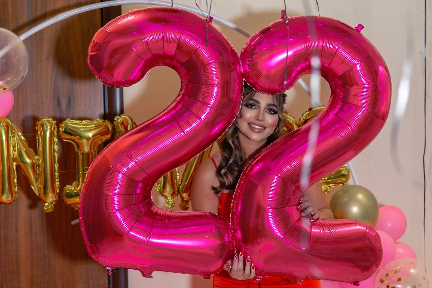 Hot Pink Number 7 Balloon 40 Inch, 7 Balloon Number, 7Th Birthday Decorations, Hot Pink Party Supplies For Boys Girls
