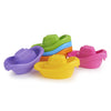 Munchkin Little Boat Train Bath Toy Set - 6 Piece Plastic Fun for Babies and Toddlers, Model 15843