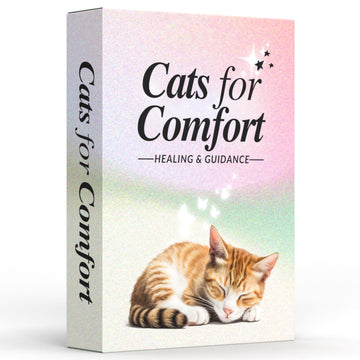 Catchyourdreams Cats For Comfort - 50 Inspirational Affirmations And Positive Activities For Healing And Peace - Stress Relief A