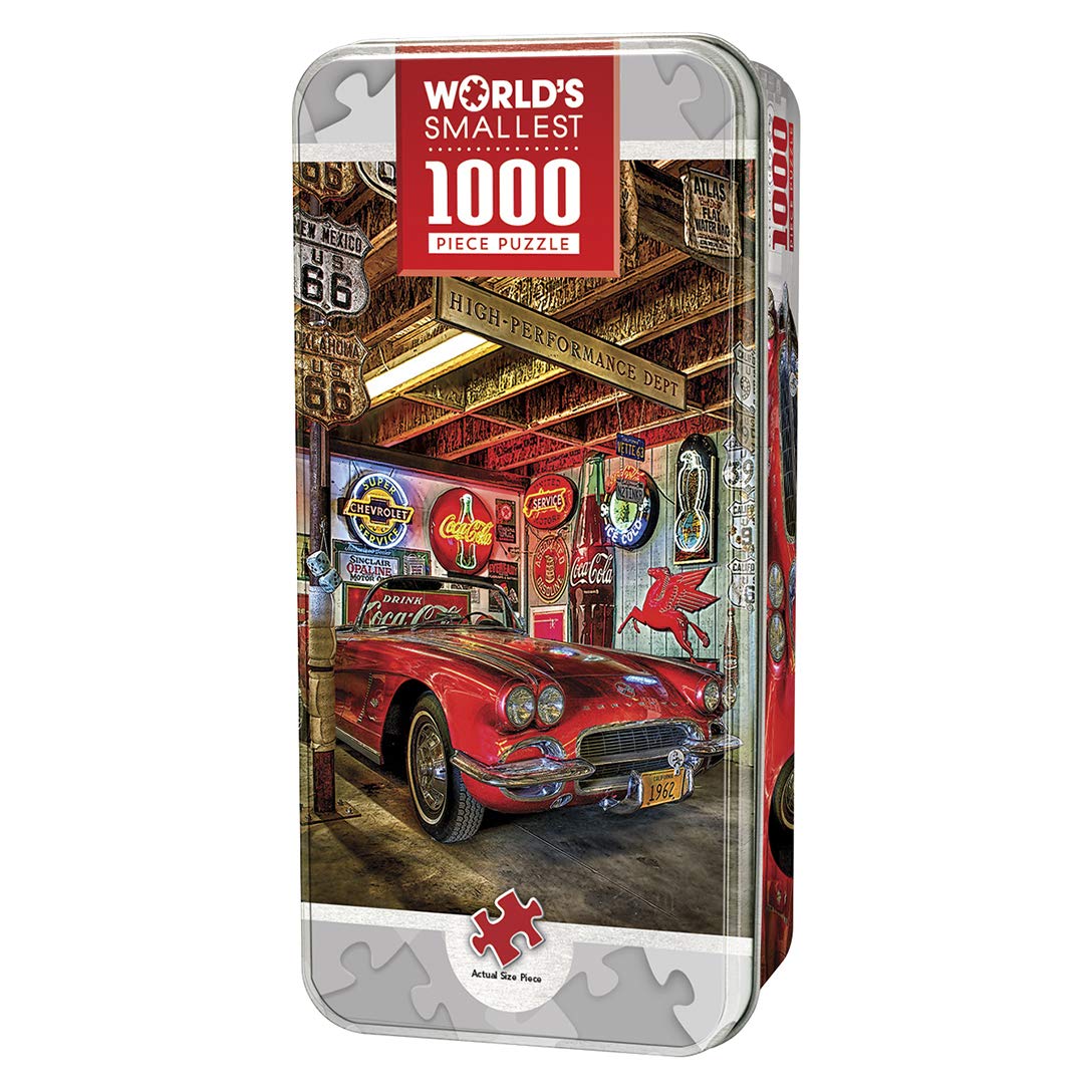 Masterpieces 1000 Piece Jigsaw Puzzle With Collectible Tin Case - High Performance - 11.25'X16.75'