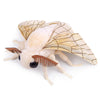 Zhongxin Made Large Silk Moth Plush Toy - Lifelike Silk Moth Stuffed Animals 16In, Realistic Soft Big Wings Moth Toys, Simulation Butterfly Plushie Model Toy, Unique Plush Collection For Kids