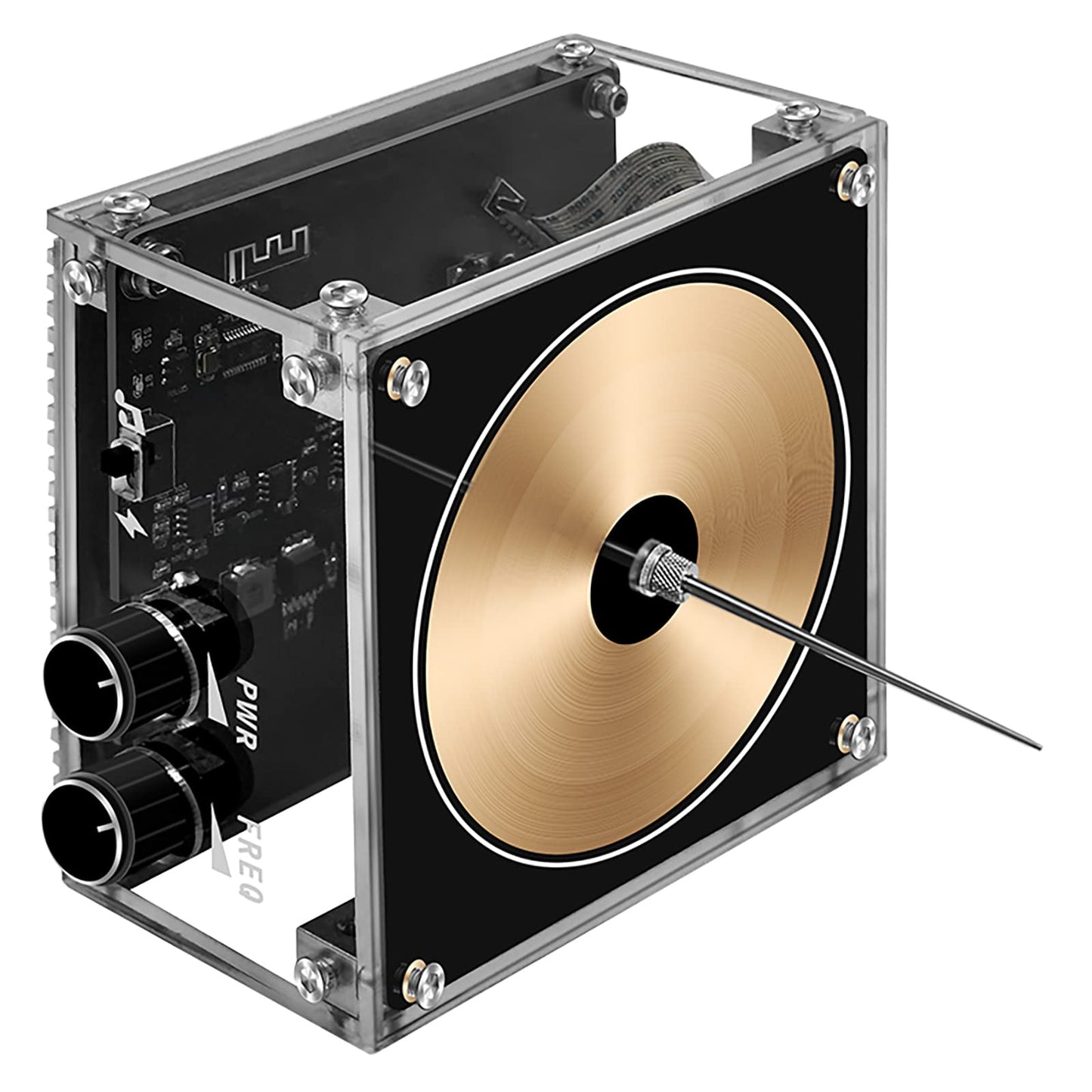 10 Cm Solid State Bluetooth Musical Tesla Coil Touchable Artificial Lightning Spark Gap Arc Generator Desktop Toy Arc Plasma Ele