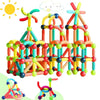 Zivora 36 Pcs Magnetic Blocks For Kids Montessori Educational Toy With Magnet Pop Tubes Balls Stem Building Construction Set Tod