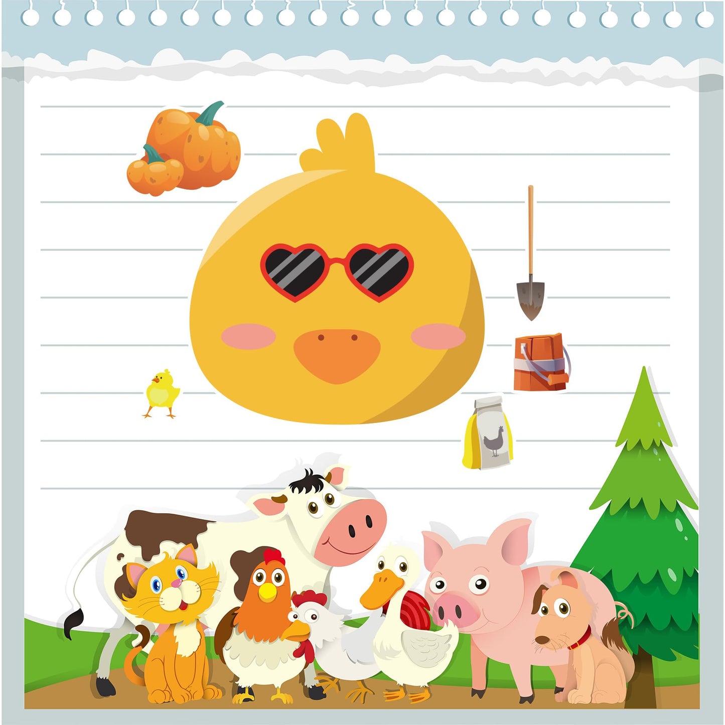 24 Sheets Farm Animals Stickers Make A Face Stickers For Kids Diy Farm Sticker Sheets For Girls Children Farm Birthday Party Goodie Bags Stuffers Party Favors Exchange Gifts