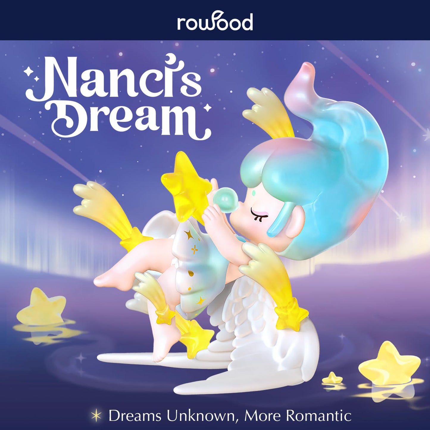 Rowood Blind Box,Random Action Figure-1Pc,Collectible Toy Kawaii Single Doll,Model Kits For Adults,Birthday Nanci'S Dream Series