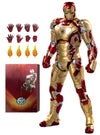 Ovonni 7 Inch Ironman Mk42 Action Figure,Exquisite Painting Collectible Figure With Lots Of Accessories (1/10 Scale)
