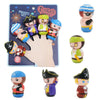 Pirate Finger Puppets For Kids,Finger Puppets For 1 2 3 Year Old Girls Boys Toddlers,Baby Party Favors For Kids Party Favors Stocking Stuffers Goodie Bag Fillers School Class Prizes