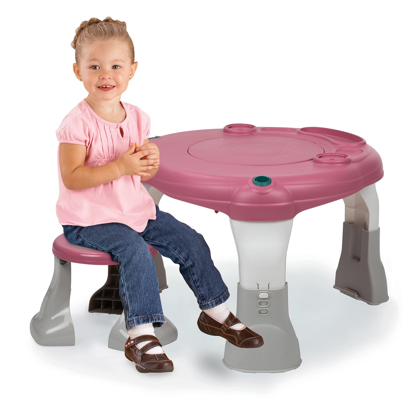 Safety 1st Grow and Go 4-in-1 Activity Center, Oslo Pink, Plastic, Model WA100GCF