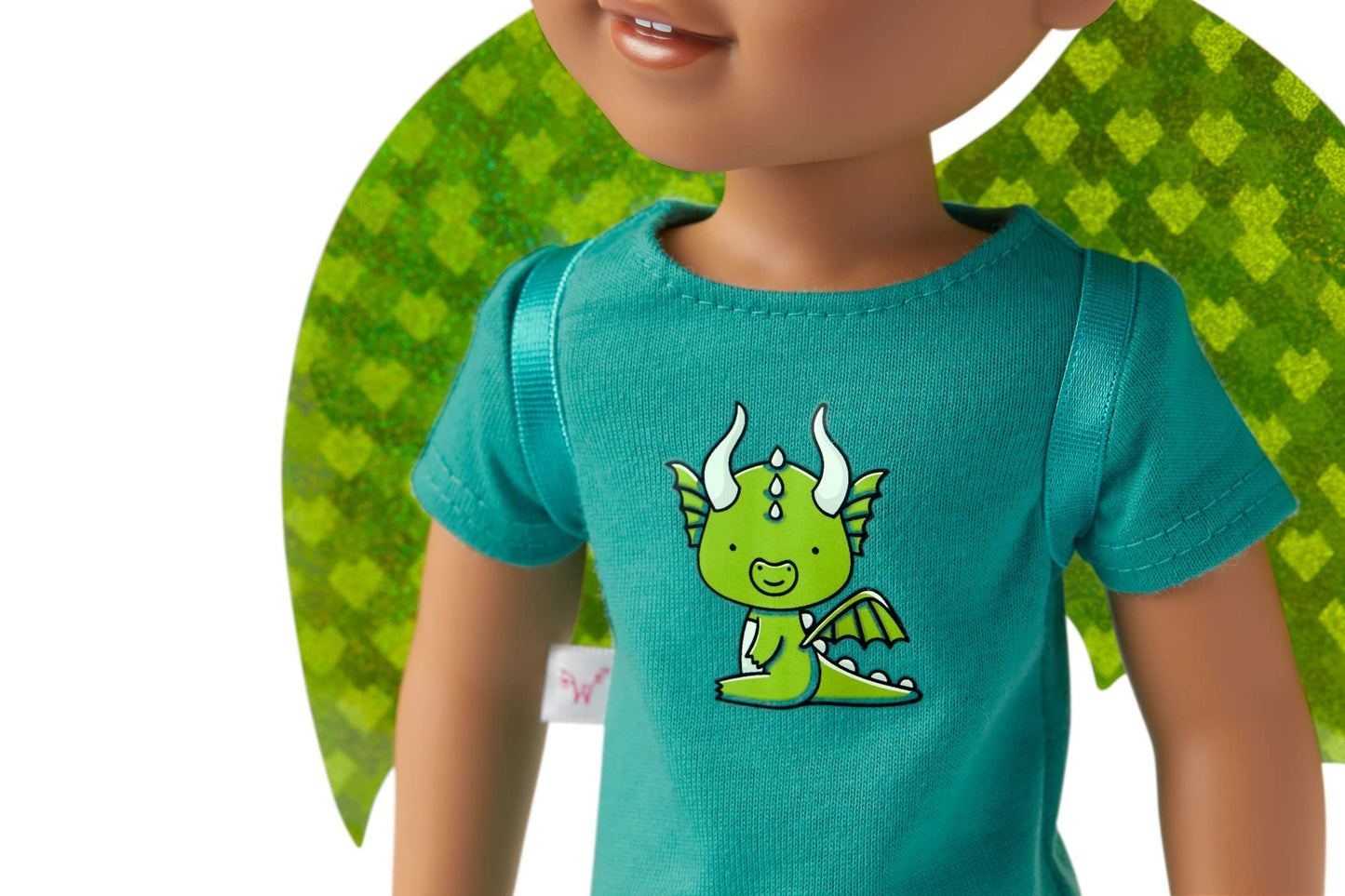 American Girl Welliewishers 14.5-Inch Bryant Doll With T-Shirt, Shorts, Dragon Wings & Tail, And Boots, For Ages 4+