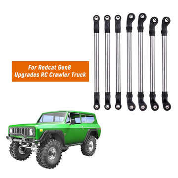 Hard Steel Metal M4 Suspension Links Kit Linkage for Redcat Gen8 Upgrades RC Crawler Truck Replacement