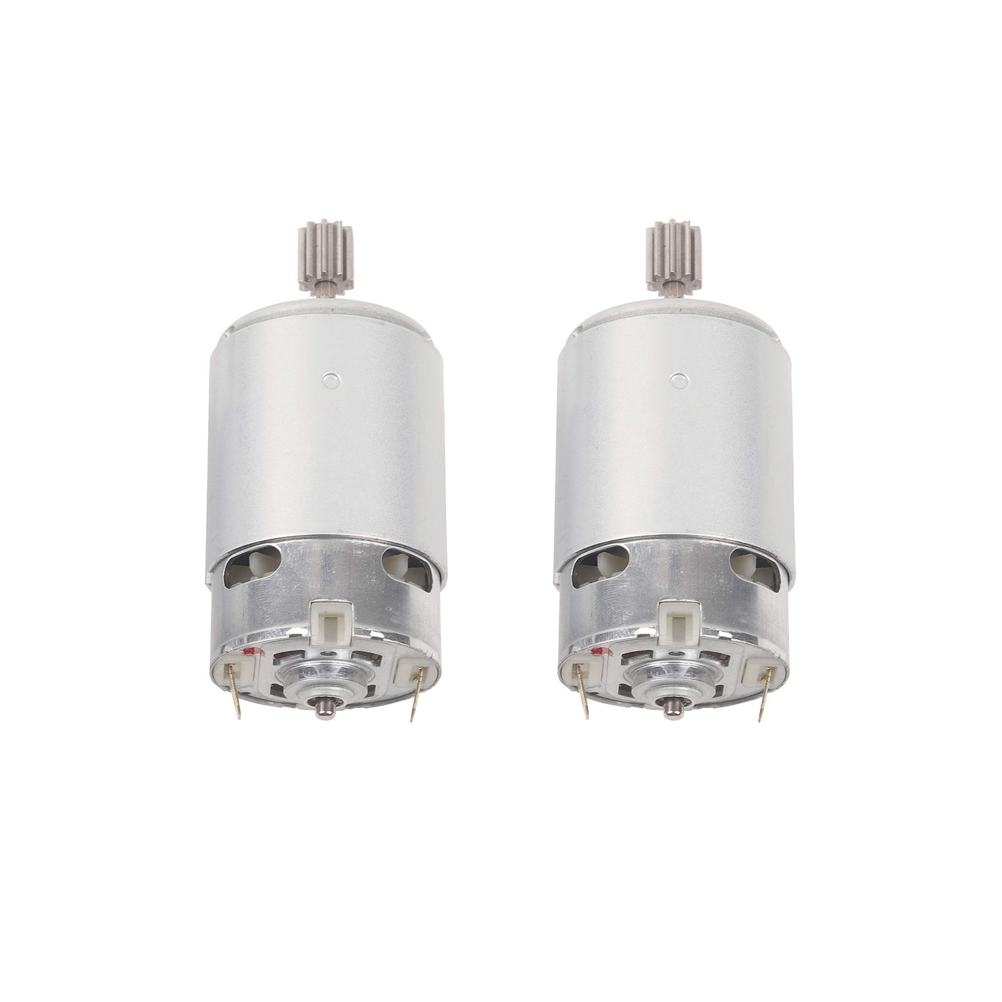 2 Pcs 550 40000Rpm 12 Volt Electric Motor, High Speed Rs550 12V Motor Gearbox Accessories For Power Wheels Children Ride On Car Parts