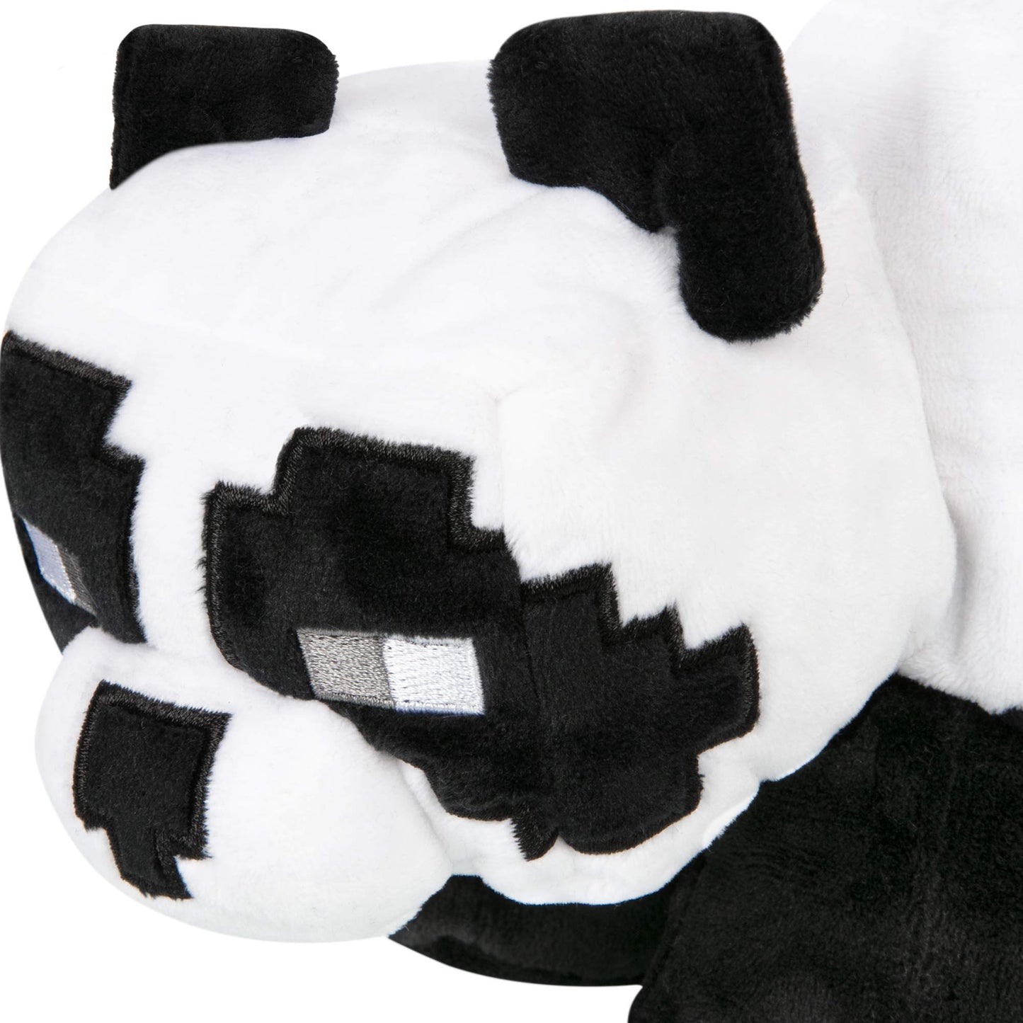 Jinx Minecraft Adventure Panda Plush Stuffed Toy, Black/White, 9.5' Long