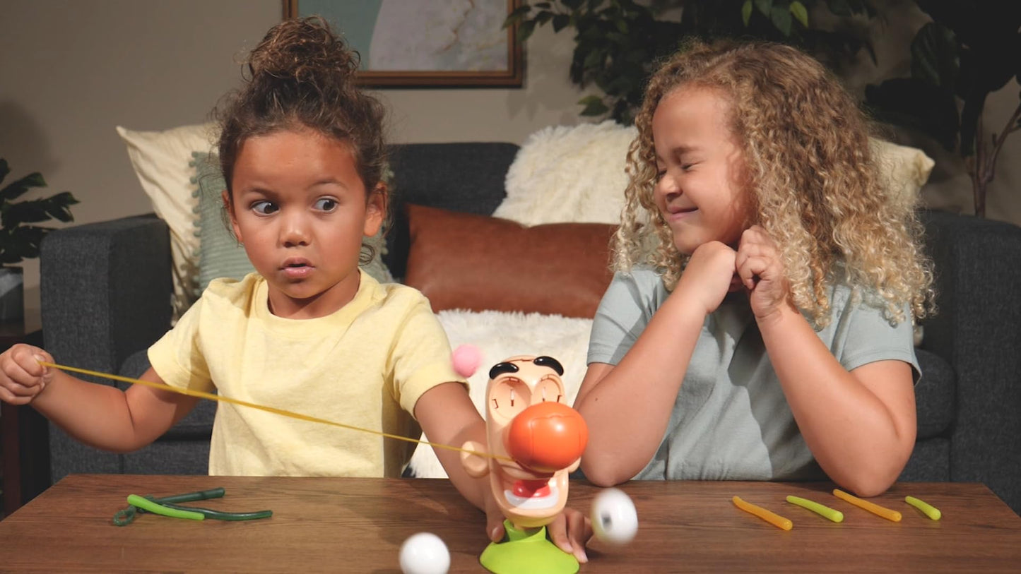 Goliath Gooey Louie Game - Fun Nose-Pulling Game for Ages 4+, 2-4 Players, Multicolor, Model 928732.004
