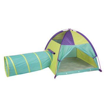 Neon Hide Me Tent And Tunnel Combo - 48 X 48 X 42 Inches