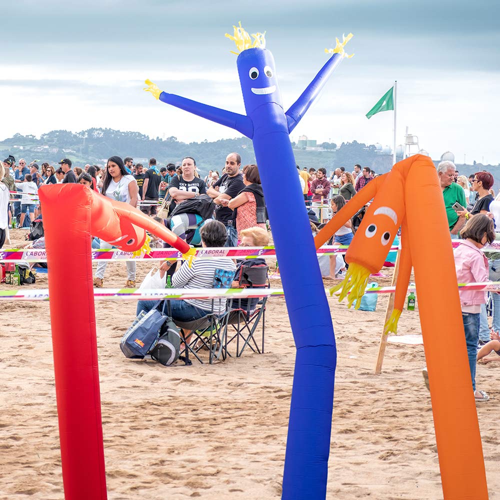 Skyerz Wacky Waving Inflatable Tube Man. Arm Flailing Advertising Sky Air Puppet (20 Feet, Blue)