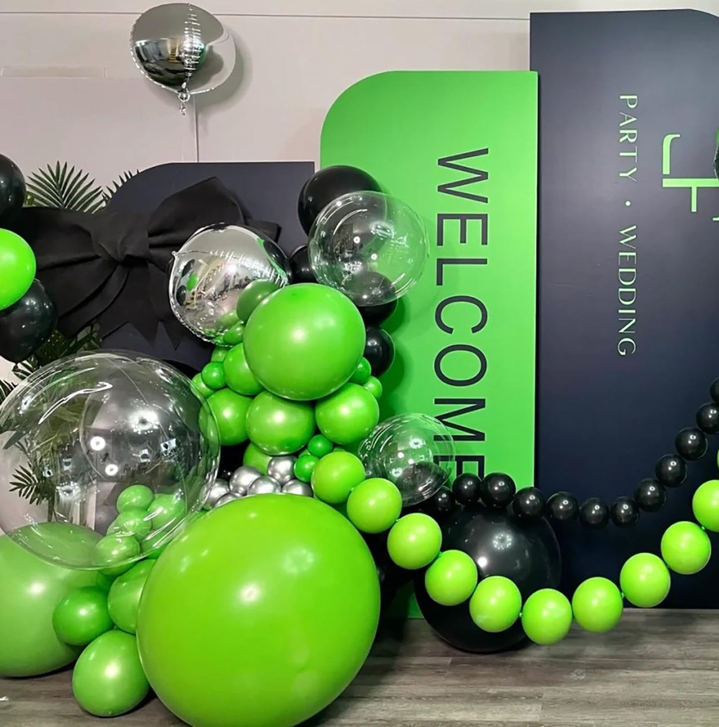 Kalor Lime Green Balloons,100 Pcs 5 Inch Mini Matte Latex Balloons For Balloon Garland Arch, Birthday Decoration, Wedding Party, Baby Shower Decorations