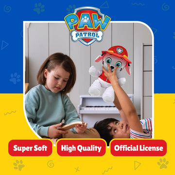 TY - Paw Patrol Collection, Marshall, All the Heroes of the Puppy Team in Floppy Version, Soft Plush to Collect, Gift Idea for Y