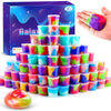65 Pack Galaxy Slime Kits, Party Favors Slime Kit For Girls And Boys, Soft And Non-Sticky, Galaxy Slime Stress Relief Fidget Toy
