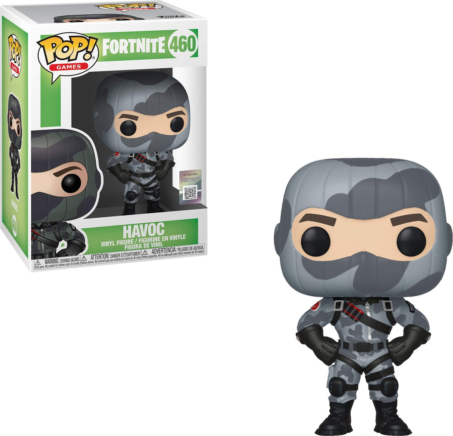 Funko POP! Games - Fortnite Havoc Figure, Multicolor, Vinyl, One Size, Model 36022