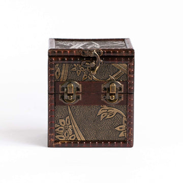 Kakapopotcg Elven Vault (Growth) Wood Deck And Counter Box Protector Sleeve Storage Trading Cards Tcg Mtg Magic Fab Ygo Edh Commander Box Fab Tcg Ptcg Dice Box Dnd Spell Box