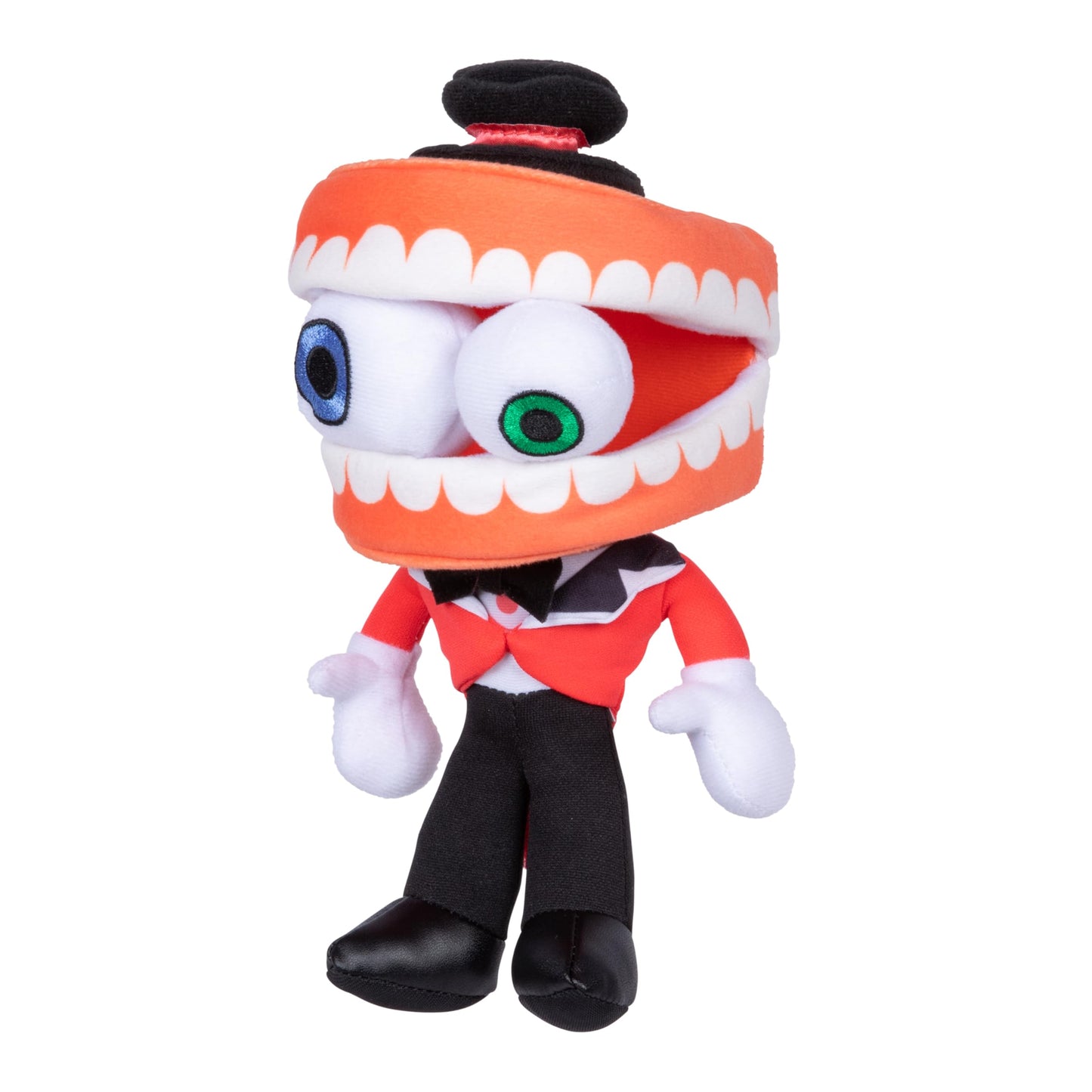 Amazing Digital Circus Caine Plush Figure, 8" Multicolor, Premium Polyester, Model 55243