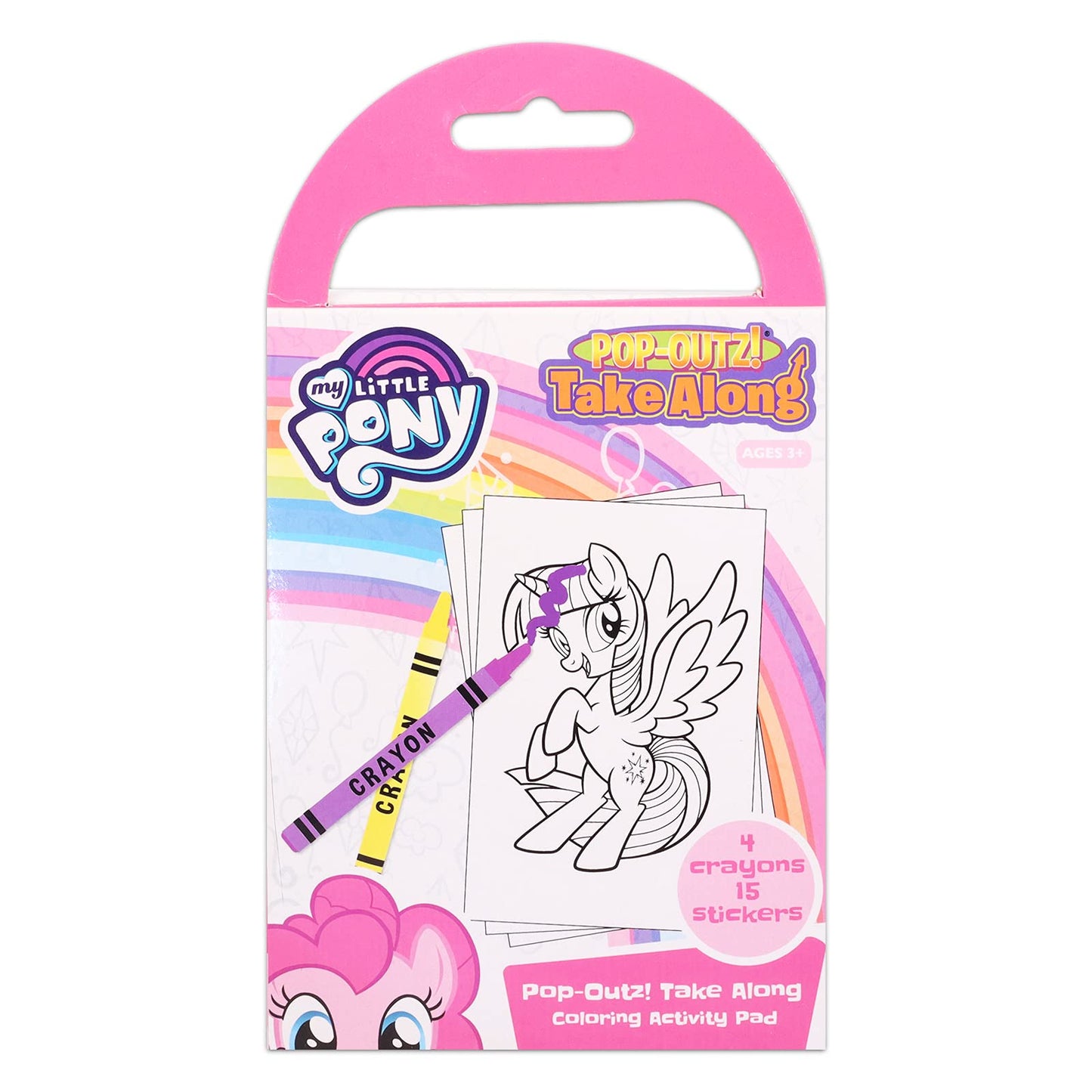 My Little Pony Coloring Book Super Set - Bundle with 4 My Little Pony Books Filled with Games, Puzzles, Stickers and Coloring Ac