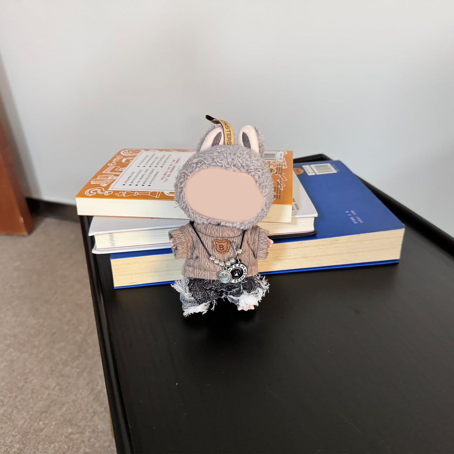 17cm Doll Clothes Set(NO Doll) - Cute Knit Sweater & Handcrafted Crochet Skirt enhanced Fashion Dresses Soft Stretch Fabric Costume Accessories Suit