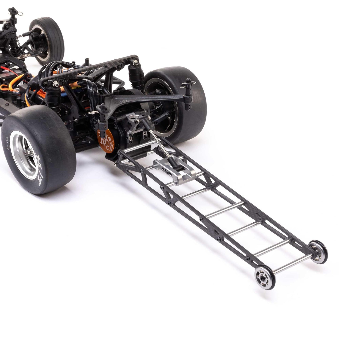 Losi Carbon Wheelie Bar Complete 22S Drag LOS331017 Electric Car/Truck Option Parts