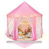 Princess Tent With Rug & Led Star Lights,Princess Castle Play Tent For Girls Kids Or Toddlers, Kids Large Playhouse For Indoor A