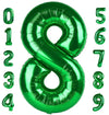 40 Inch Number 8 Balloon, Giant Dark Green 8 18 28 80 Birthday Balloons, 8Th Birthday Decorations Party Supplies, Wedding Annive