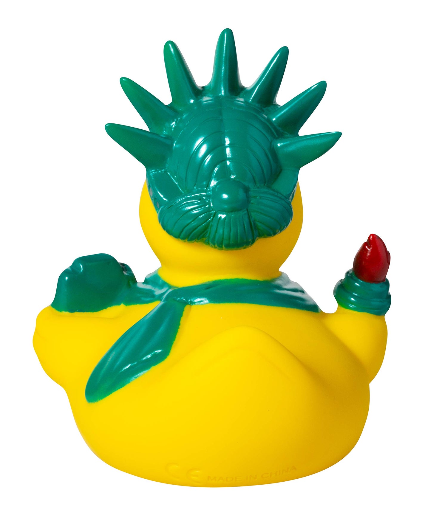 Artisan Owl New York City Souvenir 4'' Yellow Rubber Duck (Statue Of Liberty Rubber Duck)