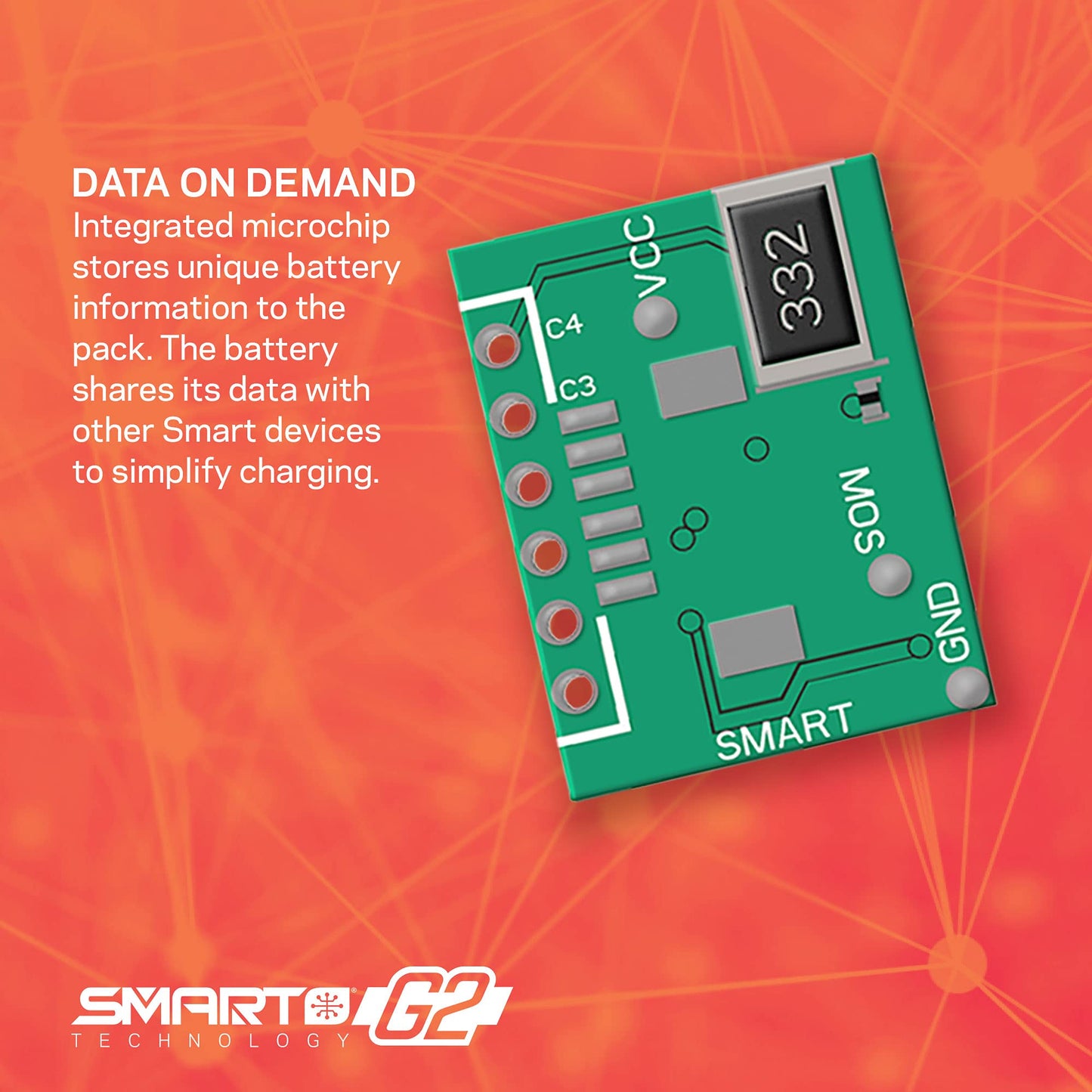 Spektrum 11.1V 1300mAh 3S 30C Smart LiPo G2: IC3, SPMX133S30