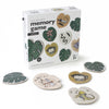 Wee Gallery Memory Game - Jungle Animals and Plants - Brain Building Matching Activity - Animal Recognition, Motor Skills, Creat