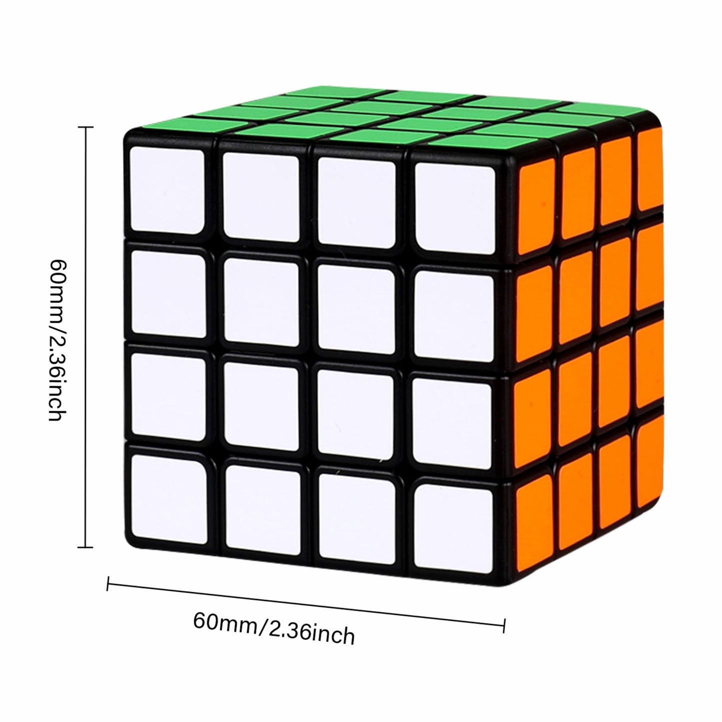Shengshou  4X4X4 Puzzle Cube Black