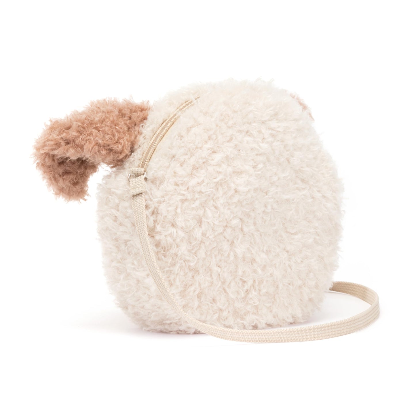 Jellycat Little Pup Plush Crossbody Bag - 7.5 Unique Handbag, Fun Shoulder Purse for Kids