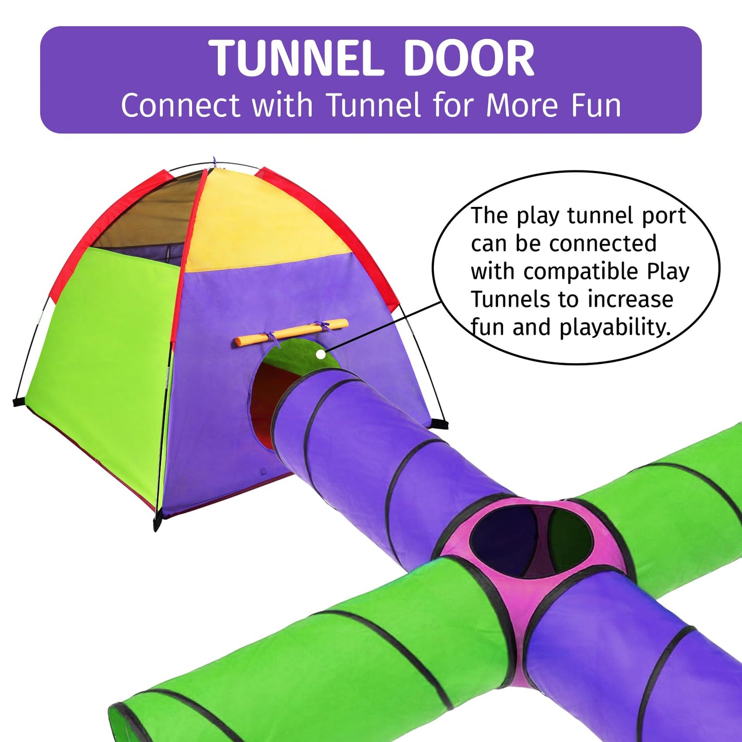 Alvantor Play Tents for Kids Pop Up Tent Toddler Tent Indoor/Outdoor for Children Boys Girls Pets Tent Portable Playhouse Campin