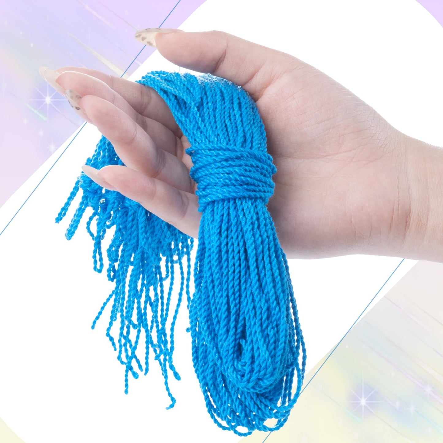 Magicyoyo 100% Polyester Professional Yoyo Strings For Responsive And Non Responsive Yoyos - Pack Of 25 Color Blue