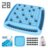 Magnetic Game Chess, Magnet Chess Fun Family Games For Kids And Adults, Table Top Board Game For Game Night 2-4 Players (Blue)